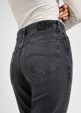 Damskie Spodnie Jeansowe Lee Rider Jeans Refined Black 112341336